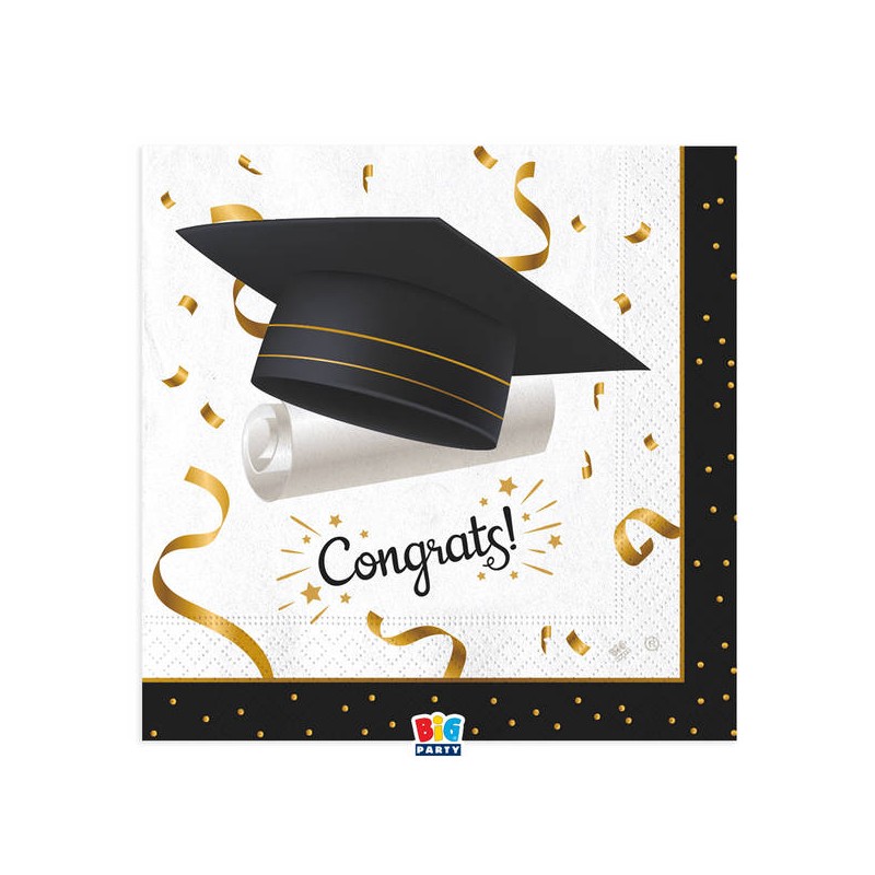 TOVAGLIOLI 33x33cm GRADUATION 16pz