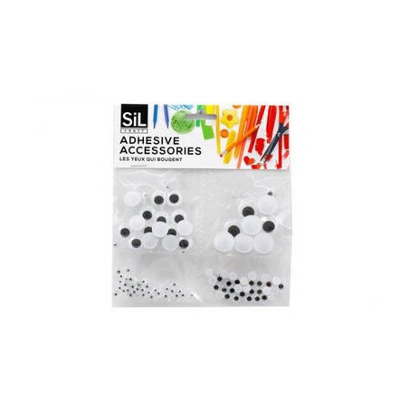 OCCHIETTI MOBILI ADESIVI ASS.TI