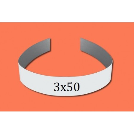 STRISCE CARTONE BI/PATINATE BIANCHE 3x50cm 10kg