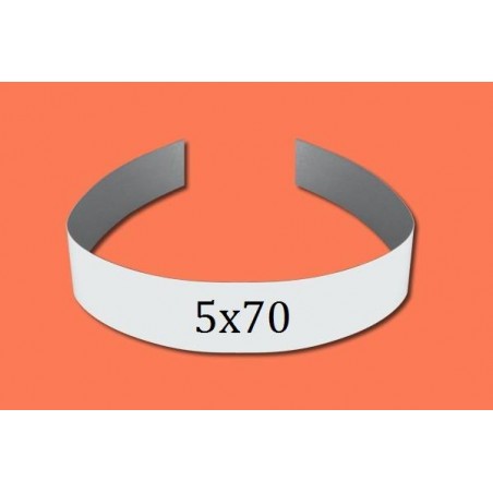 STRISCE CARTONE BI/PATINATE BIANCHE 5x70cm 10kg