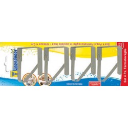 FERMATOVAGLIA A MOLLA ACCIAIO 4pz 162