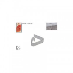 FERMATOVAGLIA IN PLASTICA 4pz