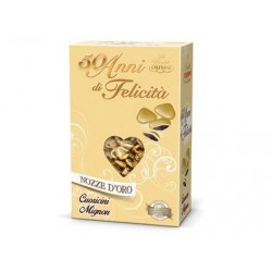 CONFETTI CIOCCOLATO CUORICINI MIGNON ORO 500gr