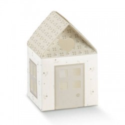 SCATOLA CASETTA 5,5x5,5x5cm BLOOM TORTORA 10pz