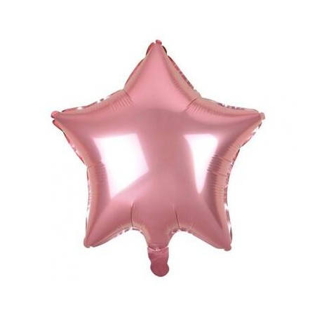 PALLONE MYLAR STELLA 19 45cm ROSA CHIARO