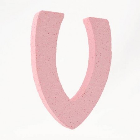 LETTERA POLISTIROLO PASTELLO mm120x90 V ROSA PASTELLO