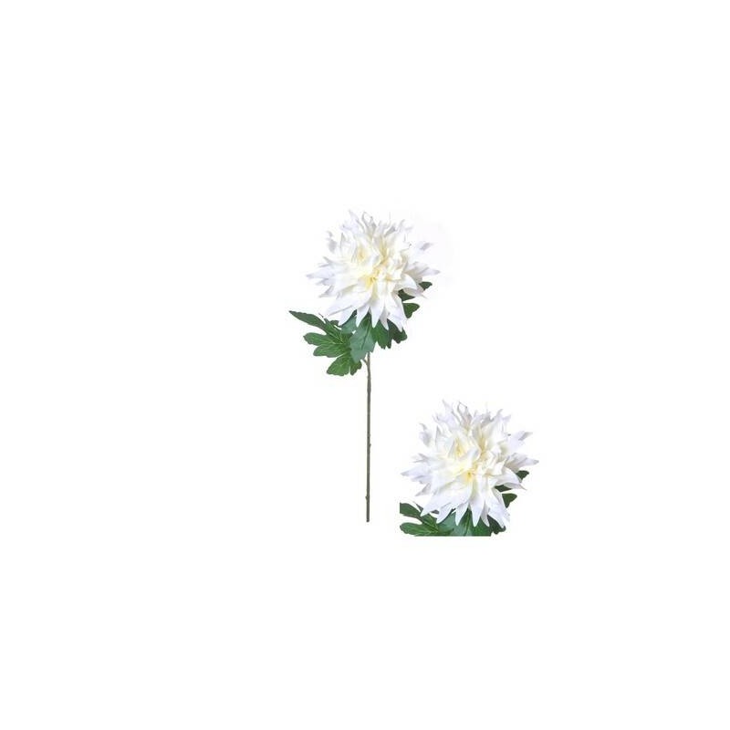 FIORE DALIA C/STELO 75cm BIANCO