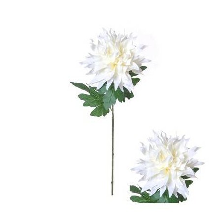 FIORE DALIA C/STELO 75cm BIANCO