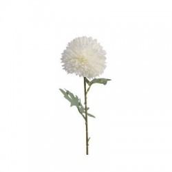 ORTENSIA IN PVC C/STELO 60cm BIANCA