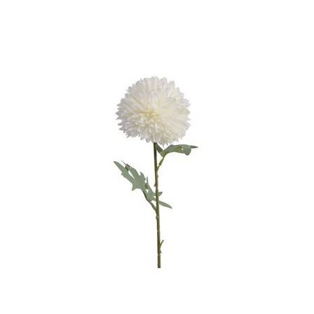 ORTENSIA IN PVC C/STELO 60cm BIANCA