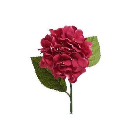 FIORE ORTENSIA ROSA PLASTICA H.66cm 1pz