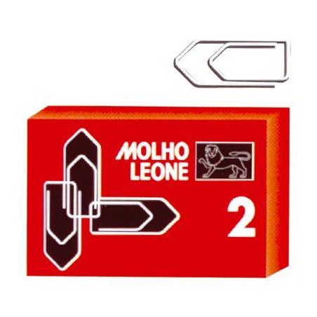 FERMAGLI ZINCATI N°2 100PZ MOLHO LEONE