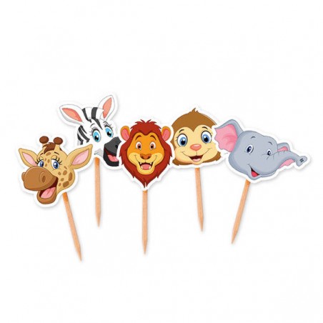 PICKS SAGOMATI GIUNGLA 25pz