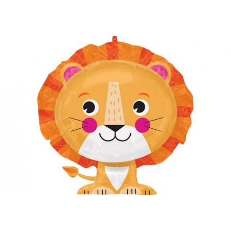 PALLONE MYLAR S/SHAPE LEONE 86cm