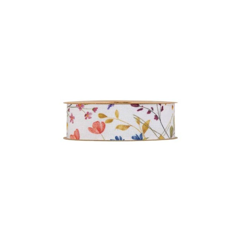 NASTRO mm40x10mt FIORI DI CAMPO