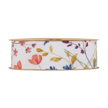 NASTRO mm40x10mt FIORI DI CAMPO