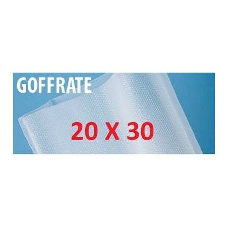 BUSTE SOTTOVUOTO GOFFRATE V9 MIS.20x30cm 10pz