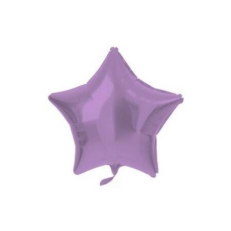 PALLONE MYLAR STELLA 19 48cm MATTE LILLA