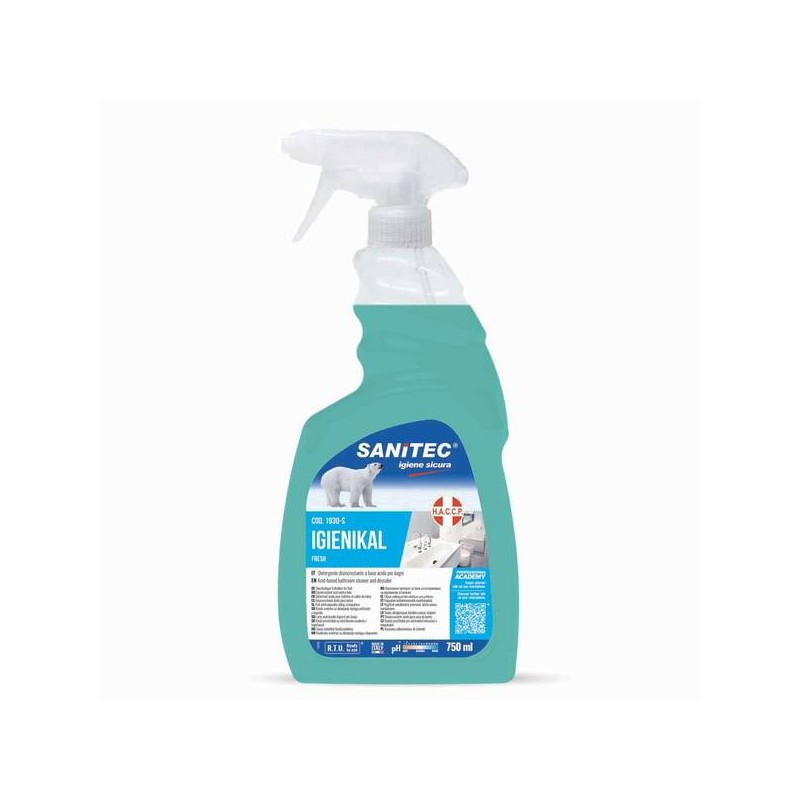 DETERGENTE IGIENIKAL FRESH C/ANTIBATTERICO 750ml SANITEC