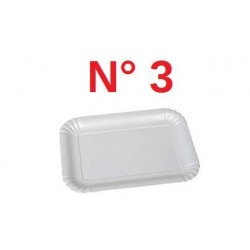 VASSOIO CARTONE PERLA N°3 24x16 5 PEZZI