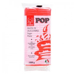 PASTA DI ZUCCHERO POP 1kg ROSSO FUOCO
