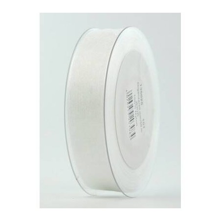 NASTRO ORGANZA mm25x50mt BIANCO