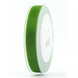 NASTRO ORGANZA mm15x50mt VERDE BANDIERA