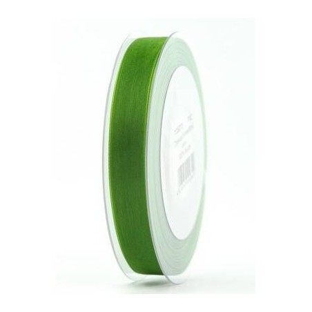 NASTRO ORGANZA mm15x50mt VERDE BANDIERA