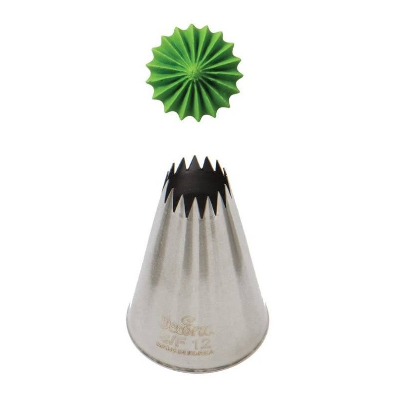 BECCUCCIO INOX DECORA N°12 STELLA FRANCESE