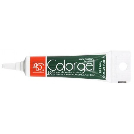 COLORANTE GEL TUBETTO 20gr VERDE BOSCO