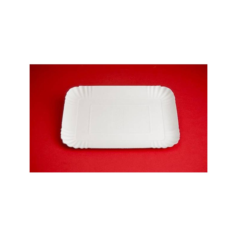 VASSOI CARTONE BIANCHI RETTANGOLARI 7=6S 33x26cm 10kg