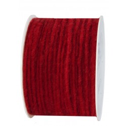 NASTRO WOLLDOCHT CORDONCINO LANA mm4x80mt ROSSO