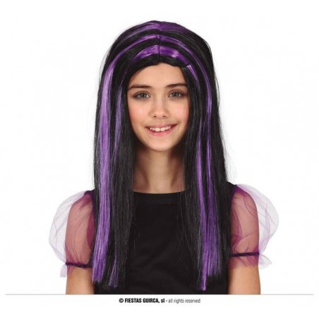 PARRUCCA MECHES LILLA PER BAMBINI