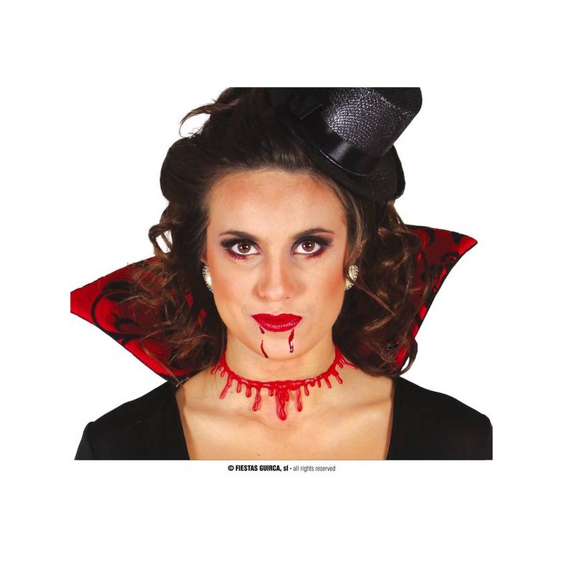 CICATRICE GOLA TAGLIATA CON SANGUE