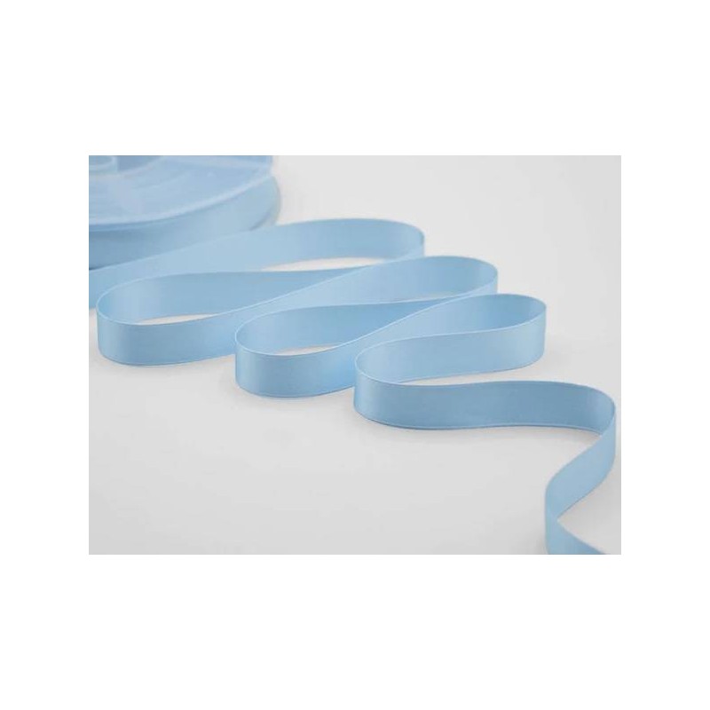 NASTRO DOPPIO RASO mm16x50mt COL.593 AZZURRO BABY