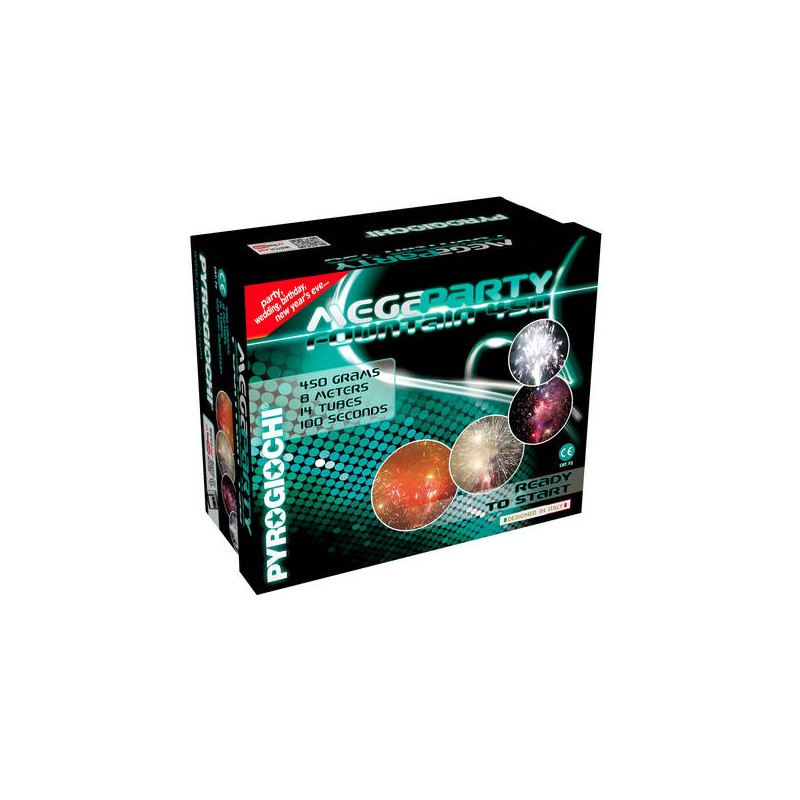 SPETTACOLO FONTANE MEGAPARTY 450 1pz