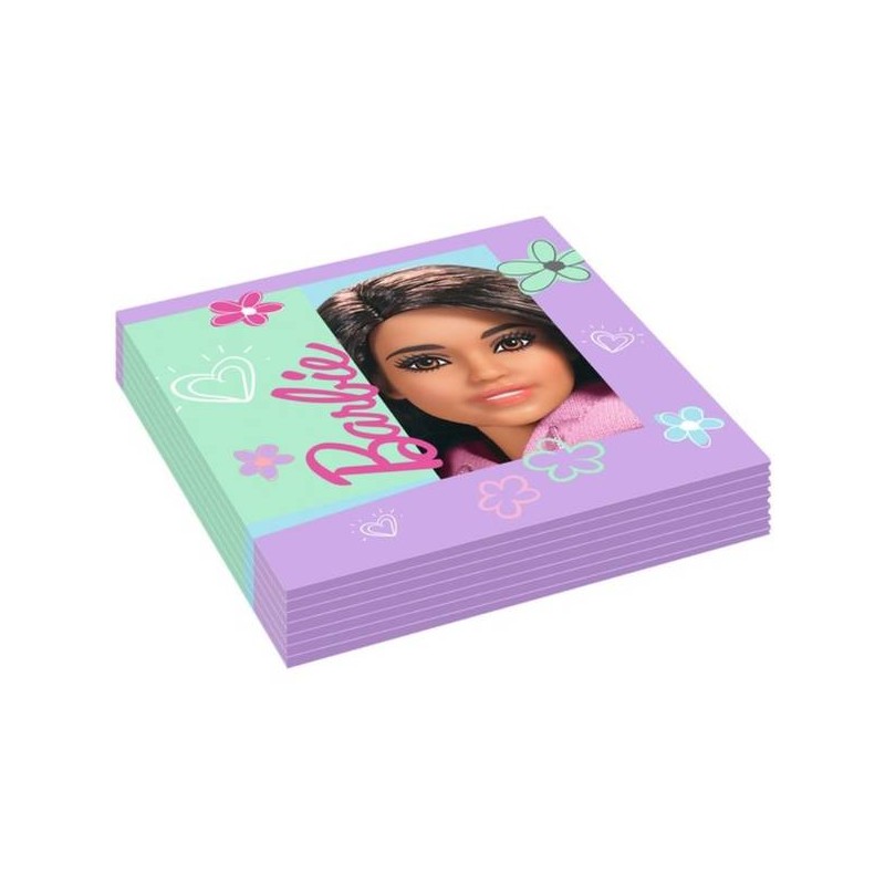 TOVAGLIOLI 33x33 BARBIE SWEET LIFE 16pz