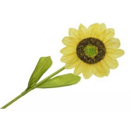 GIRASOLE IN CARTA ø31x101cm GIALLO