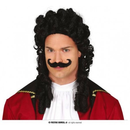 PARRUCCA CAPITANO PIRATA CON BAFFI