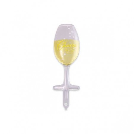 PALLONCINO MYLAR MINI SHAPE 20'' FLUTES 18x50cm