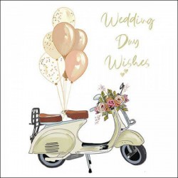 TOVAGLIOLI 33x33 WEDDING DAY WISHES 20pz