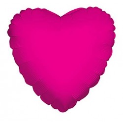 PALLONE MYLAR CUORE FUCSIA 18 43cm 1pz RC