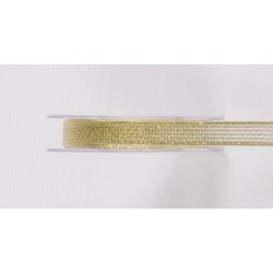 NASTRO BRILLANTE mm15x25mt COL.102 ORO