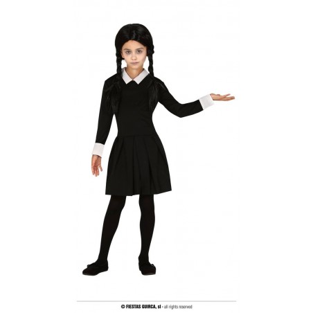 COSTUME BAMBINA GOTICA 3-4 ANNI