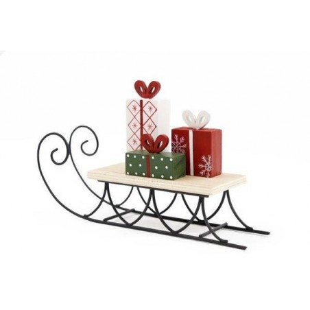 SLITTA CON PACCHI REGALO 22,5x14cm