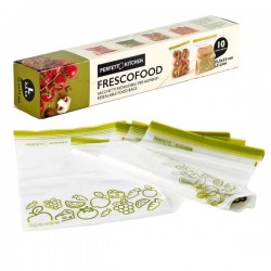 FRESCOFOOD BUSTA ERMETICA FRIGO/CONGELATORE 25,5x33cm 10pz
