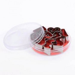 SET STAMPINI NUMERI METALLO MODECOR(9pz) ART.30308