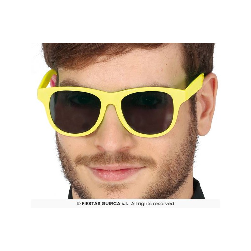 OCCHIALI NEON GIALLO