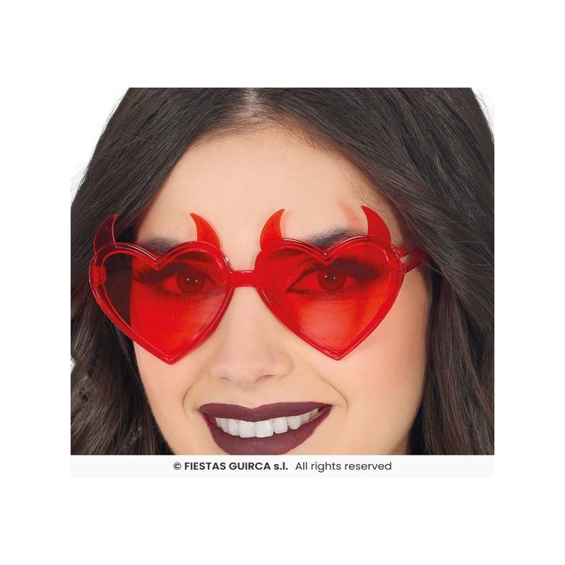 OCCHIALI DEMONE ROSSI