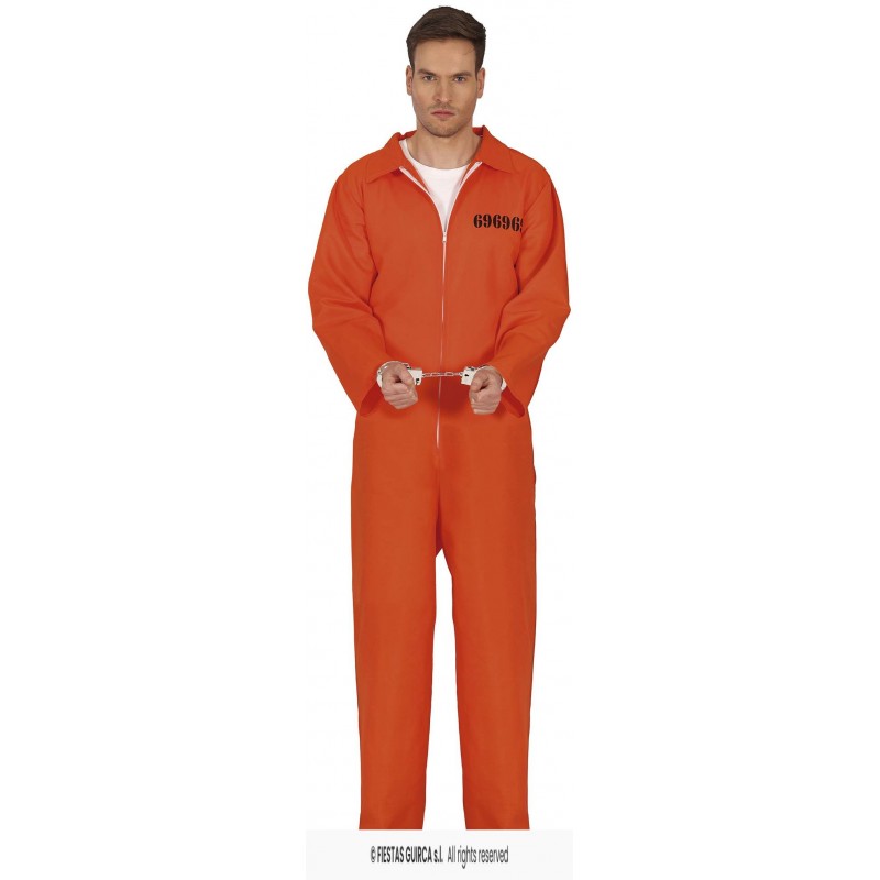 COSTUME UOMO CARCERATO TG.M 48-50